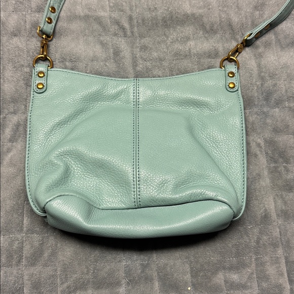 HOBO Leather Purse, Light Green, Crossbody, Shoulder, Adjustable, Wallet - Picture 2 of 12